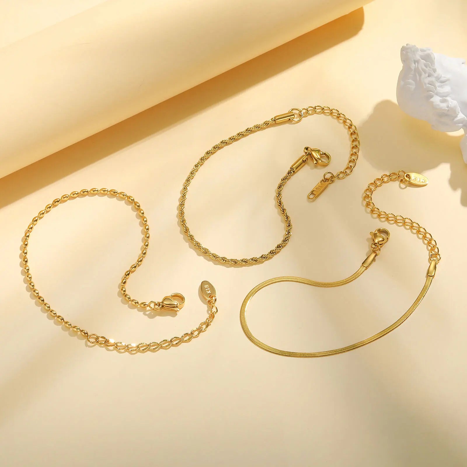 Bracelet Acier Inoxydable Dorée