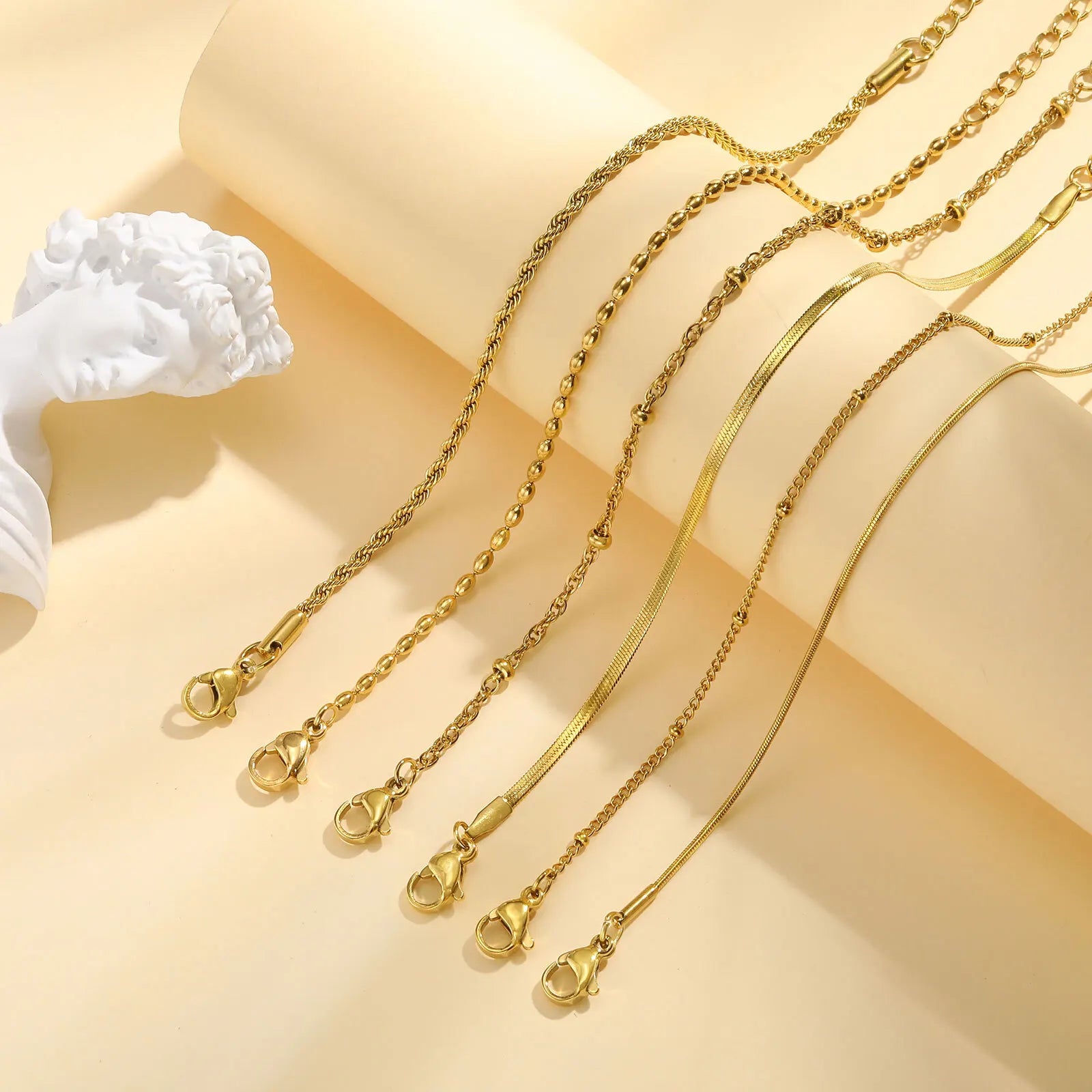 Bracelet Acier Inoxydable Dorée